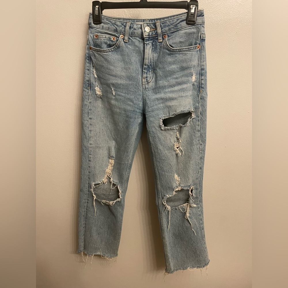 TopShop Straight Leg Jeans